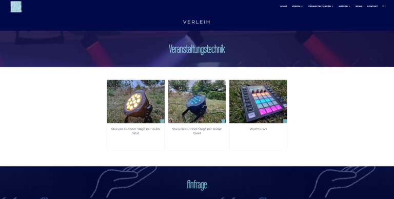 Mehr über den Artikel erfahren 📢🛒 Veröffentlichung der Unterseite „Verleih“ – Deine Quelle für Ausleihen! 💼🌟