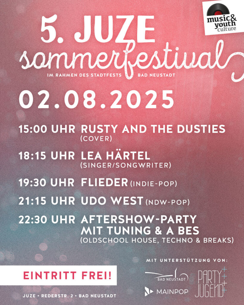 02.08.2025 – 5. JUZE Sommerfestival