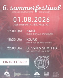 01.08.2026 – 6. Sommerfestival